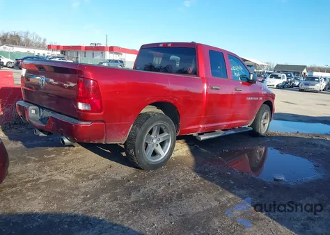 2012 Ram 1500 St из США, поврежденный, VIN 1C6RD6FT8CS159073